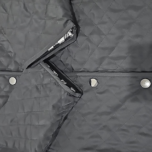 Chico Black Checkered  thin quitted Jacket Size XL - Picture 10 of 10